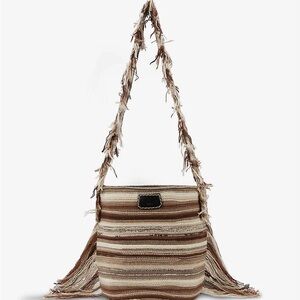 Chloe Black and Brown Shoulder Bag
